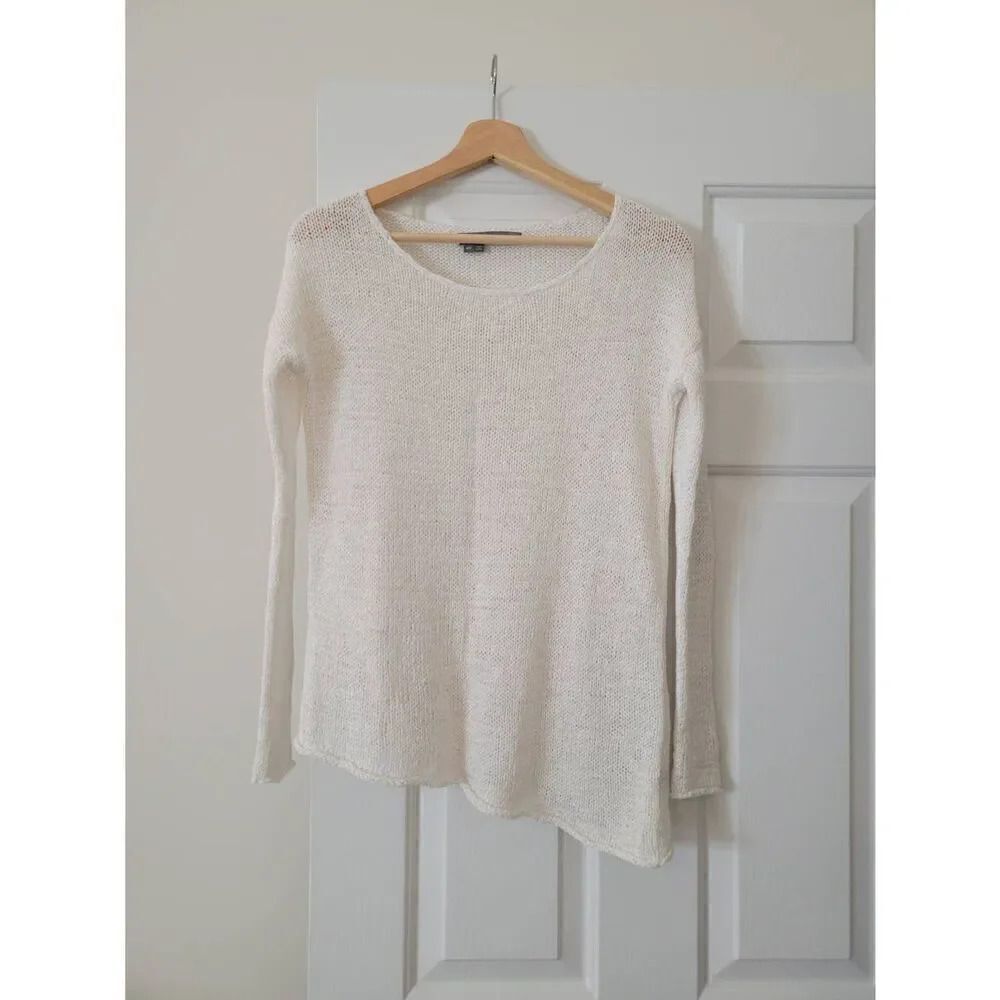 360SWEATER Liene Blend White Sweater XS